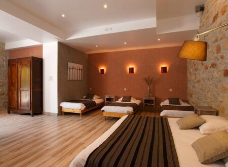Hôtel Vallon Pont d'Arc - Chambre Familiale SPA