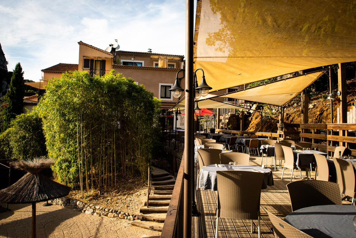 Restaurant Vallon Pont d’Arc Le Belvédère à 200 m du Pont d’Arc